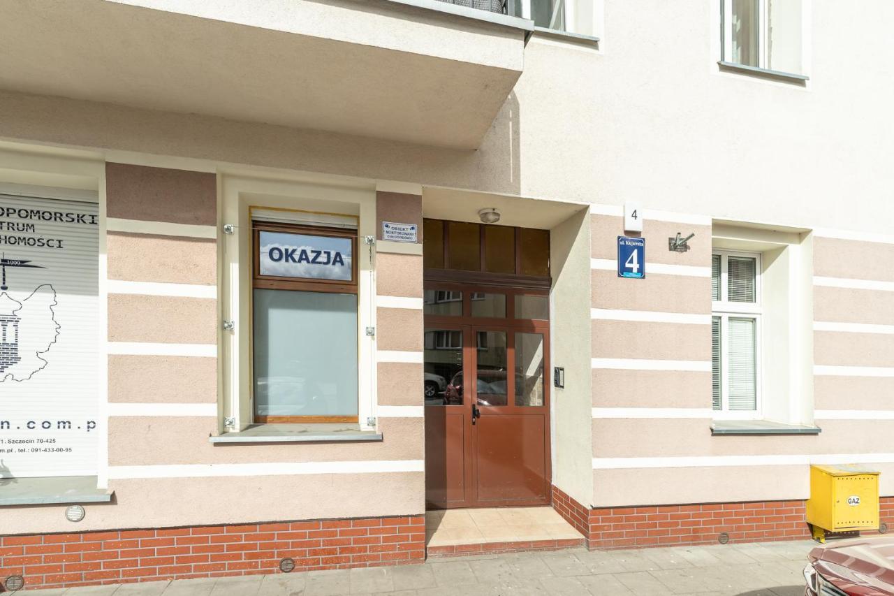 Margi Eos Apartament Large & Balcony Szczecin Exterior foto